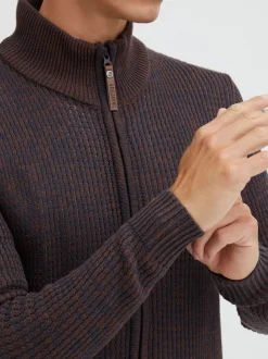 Indicode Herren Strickjacke - IDValego in marine