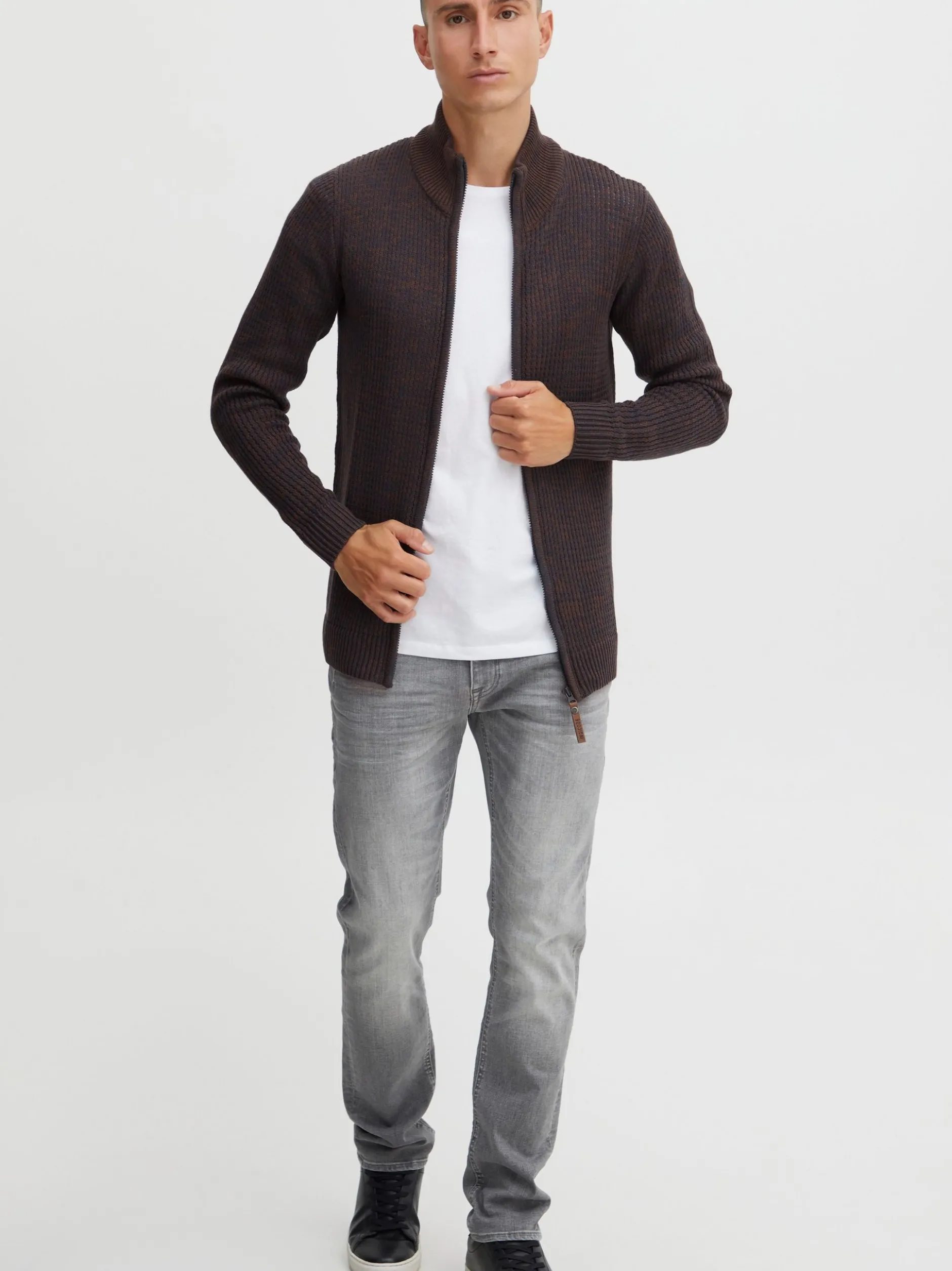 Indicode Herren Strickjacke - IDValego in marine