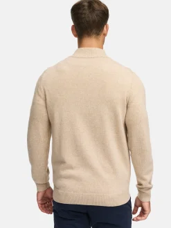 Indicode Herren Strickjacke - INMargous Cardigan in beige