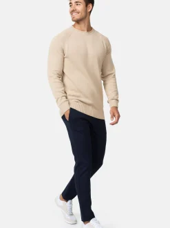 Indicode Herren Strickpullover - INMassum in beige