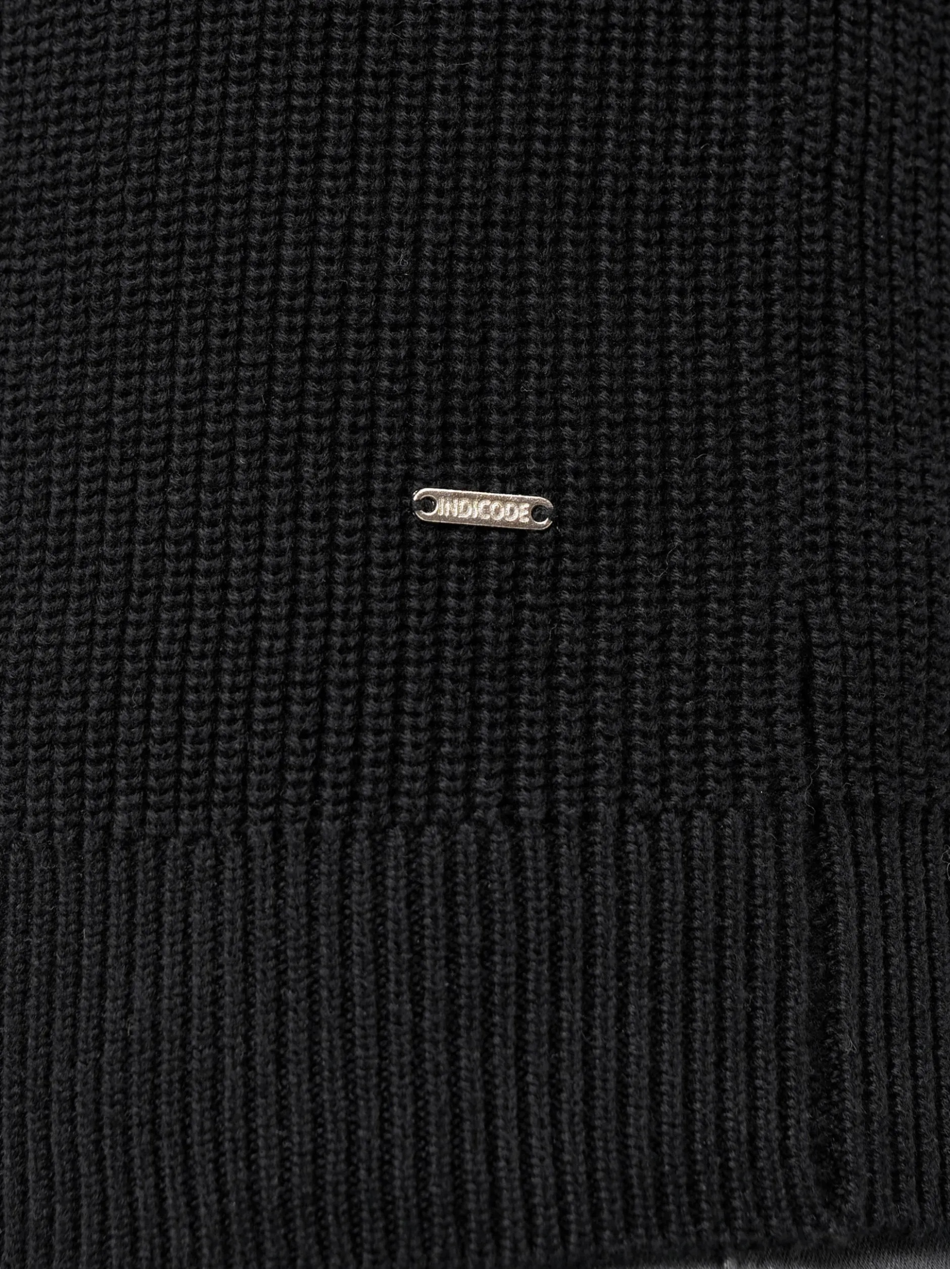 Indicode Herren Strickpullover - Mayer in schwarz