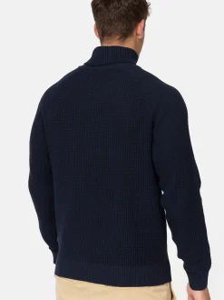 Indicode Herren Strickpullover - INHarlan in marine