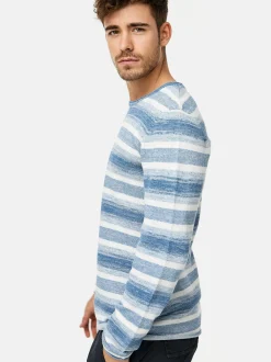 Indicode Herren Strickpullover - INManfred in blau