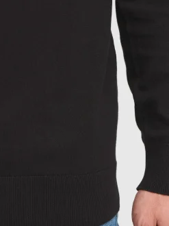 Indicode Herren Strickpullover - IDBellox in schwarz