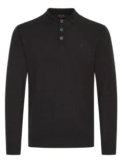Indicode Herren Strickpullover - IDBellox in schwarz