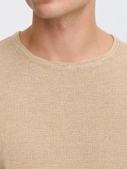 Indicode Herren Strickpullover - IDJadas in beige