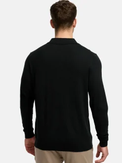 Indicode Herren Strickpullover - INHagen in schwarz
