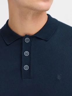 Indicode Herren Strickpullover - IDBellox in marine