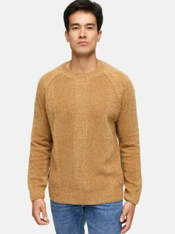 Indicode Herren Strickpullover - INOlio in braun