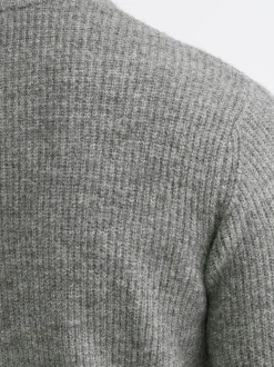 Indicode Herren Strickpullover - IDBratram in grau