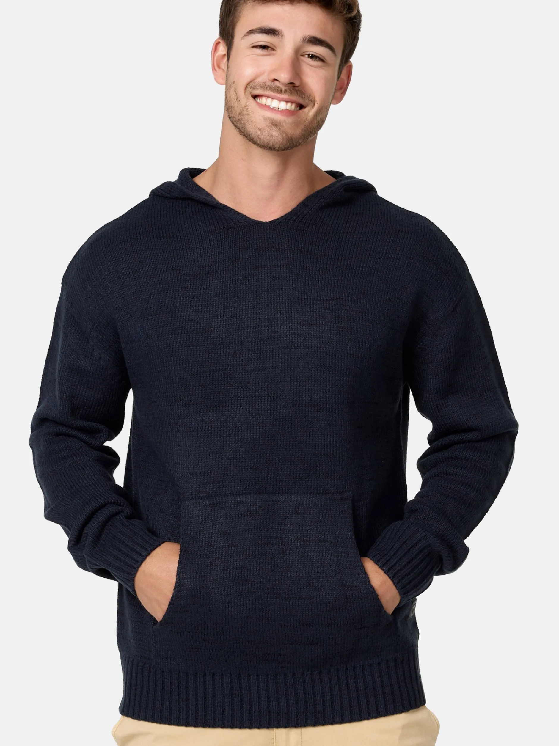 Indicode Herren Strickpullover - INLedger in marine