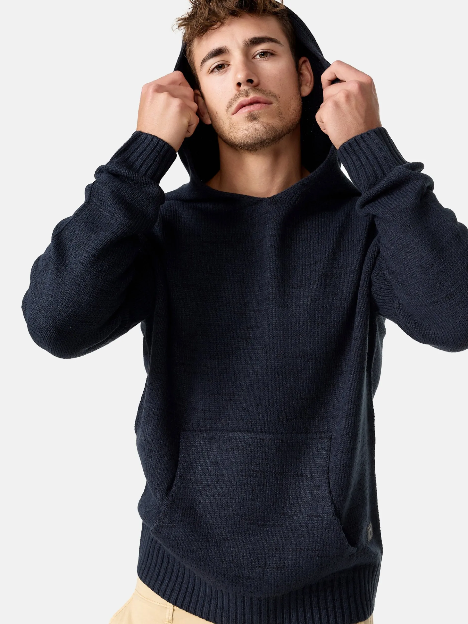 Indicode Herren Strickpullover - INLedger in marine