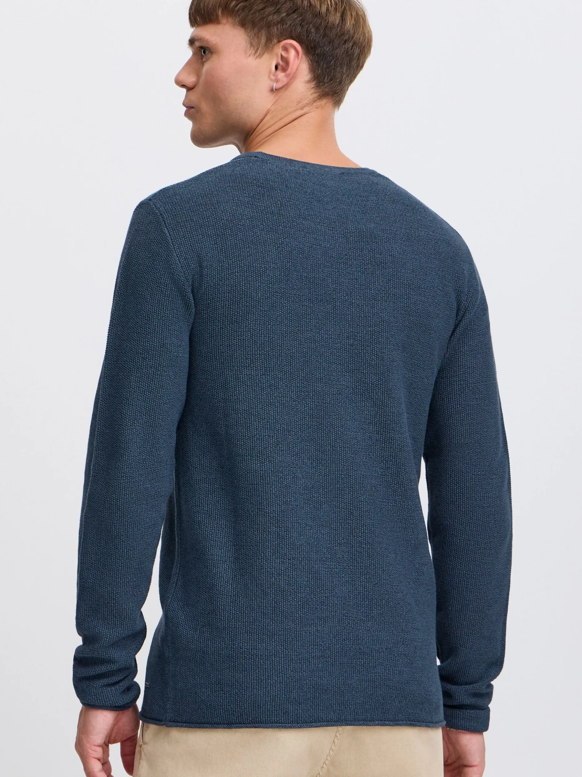 Indicode Herren Strickpullover - IDJadas in marine