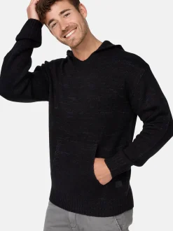 Indicode Herren Strickpullover - INLedger in schwarz