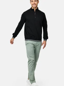 Indicode Herren Sweatshirt - INNate in schwarz