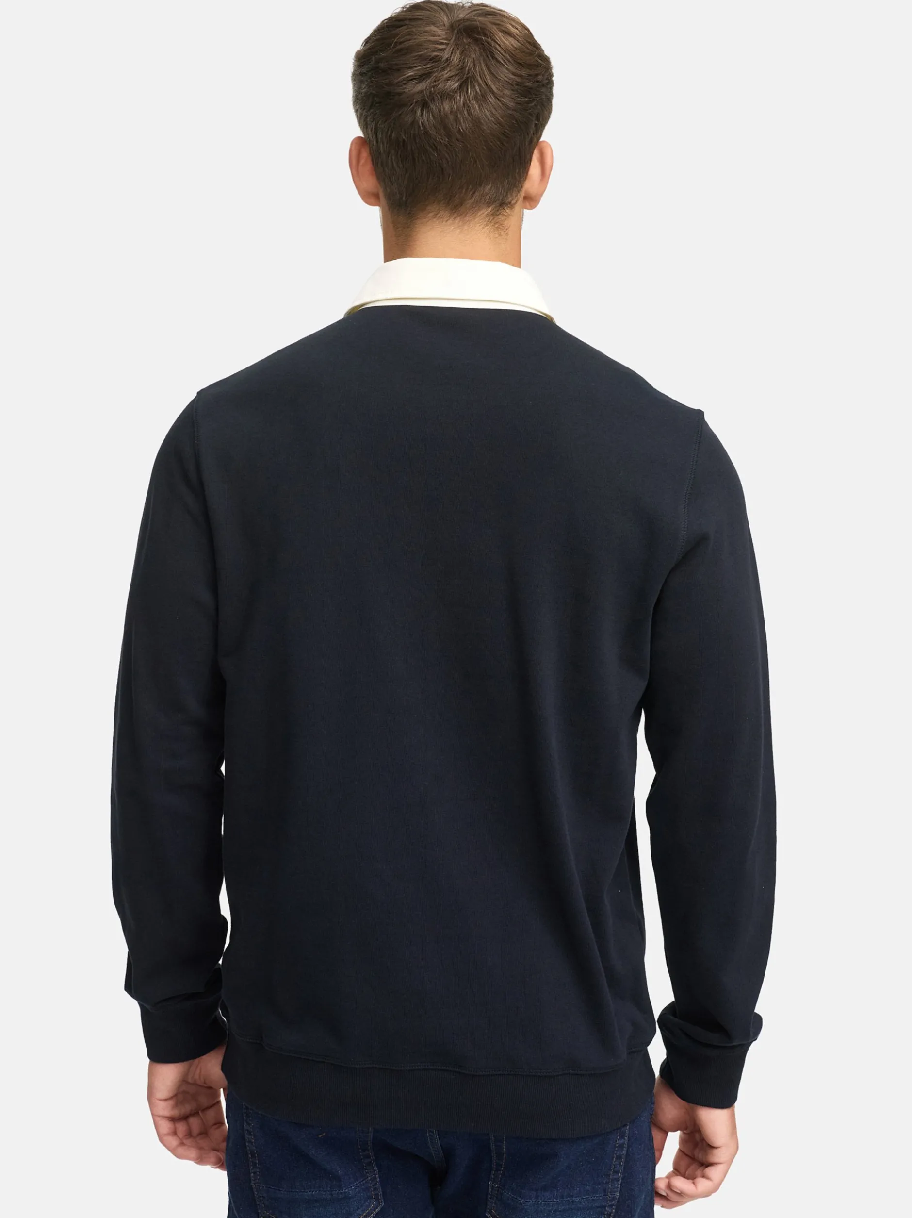 Indicode Herren Sweatshirt - INDisnar in schwarz