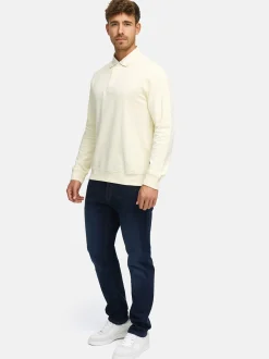 Indicode Herren Sweatshirt - INDisnar in vanille weiß
