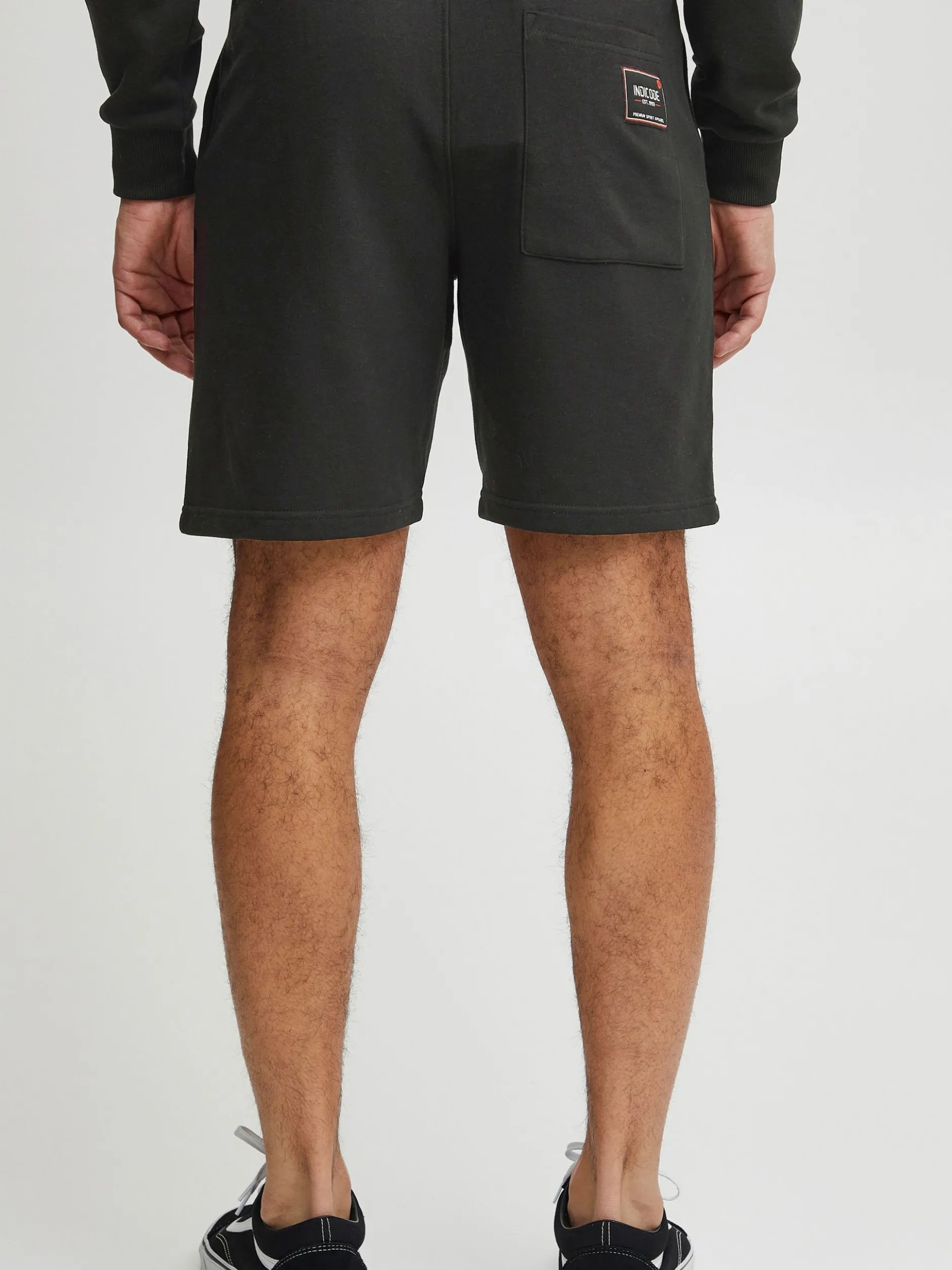Indicode Herren Sweatshorts - IDHallum in schwarz