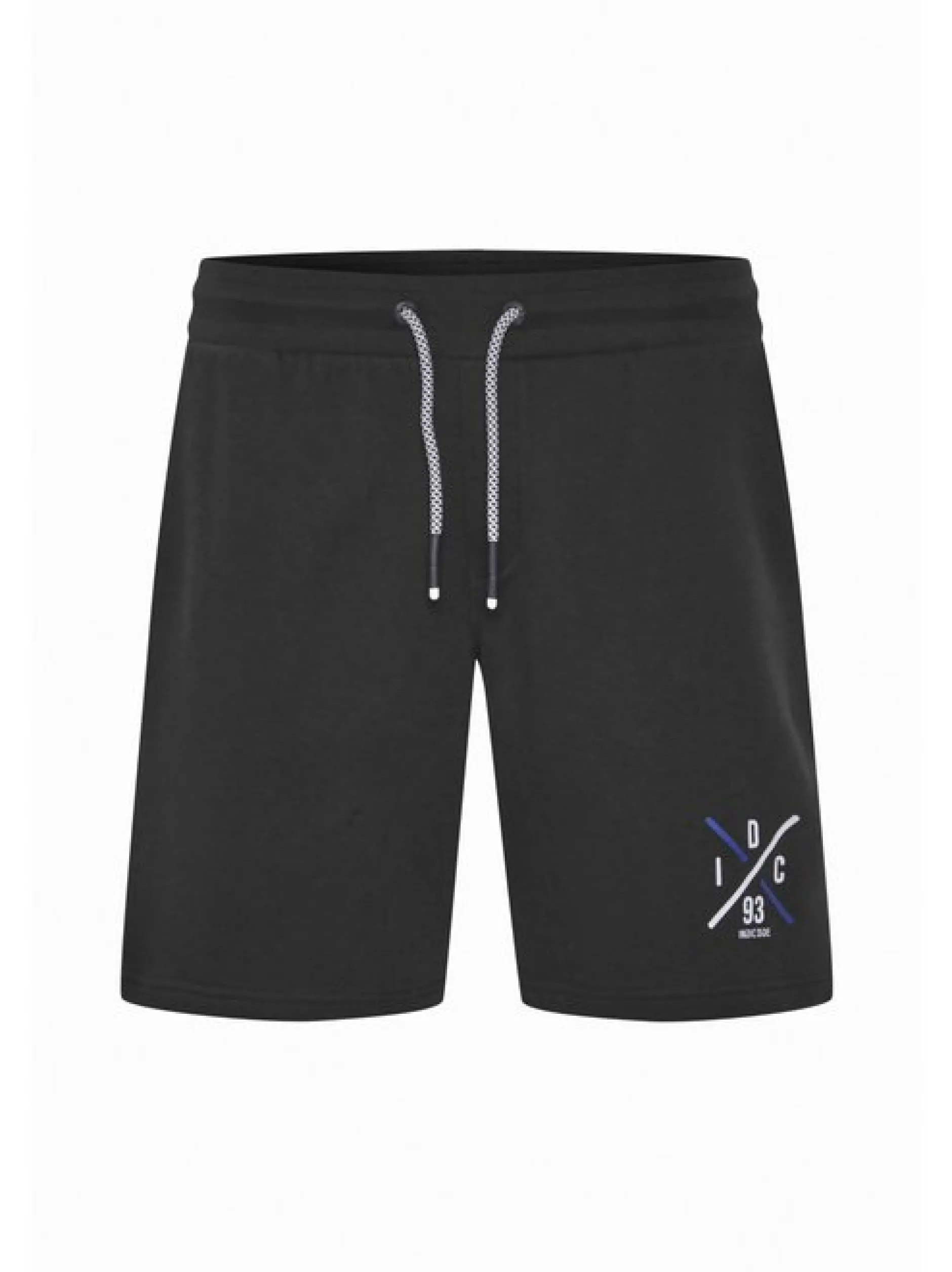 Indicode Herren Sweatshorts - IDHallum in schwarz