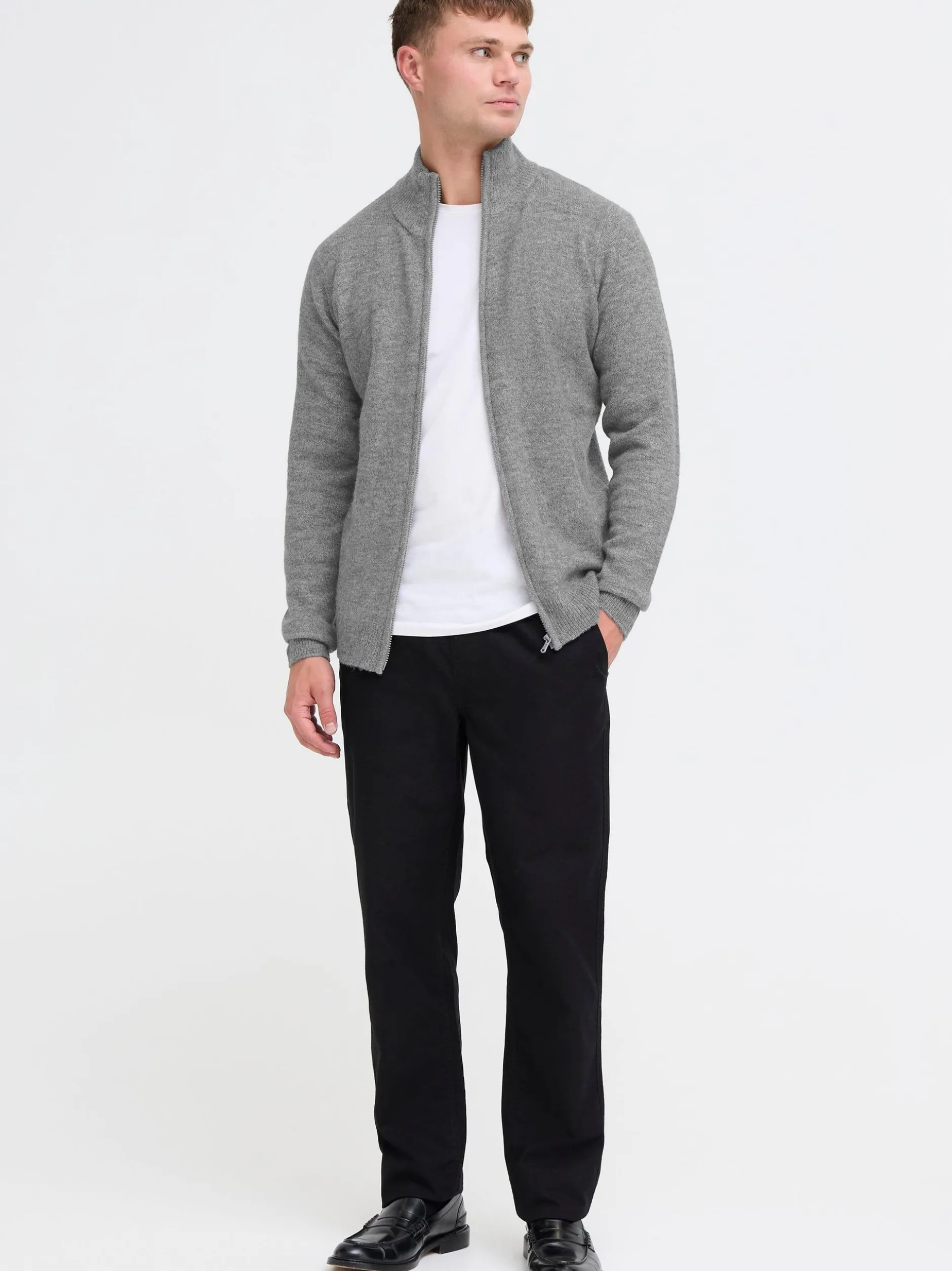 Indicode Herren Trainingsjacke - IDBercell in grau