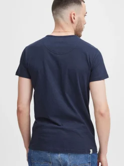 Indicode Herren T-Shirt - IDColbing in marine