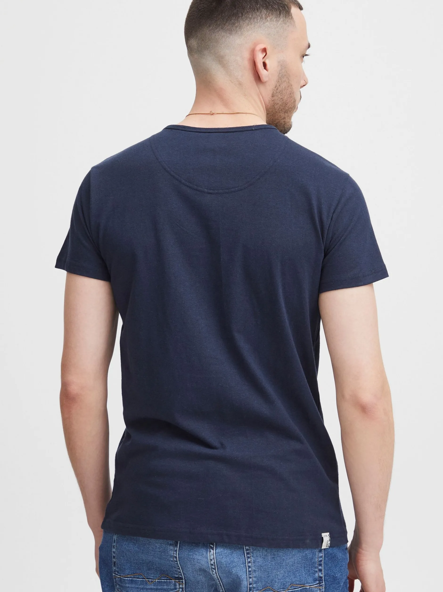 Indicode Herren T-Shirt - IDColbing in marine