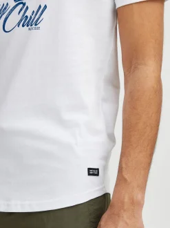 Indicode Herren T-Shirt - IDDaniel in weiß