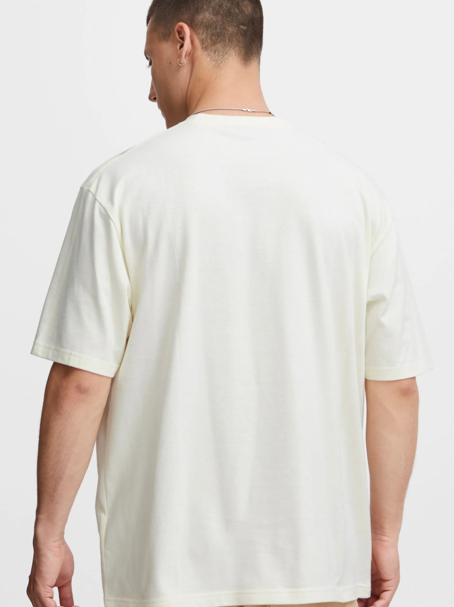 Indicode Herren T-Shirt - IDGrela in weiß