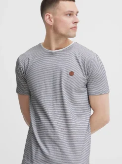 Indicode Herren T-Shirt - IDLupko in weiß