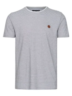 Indicode Herren T-Shirt - IDLupko in weiß