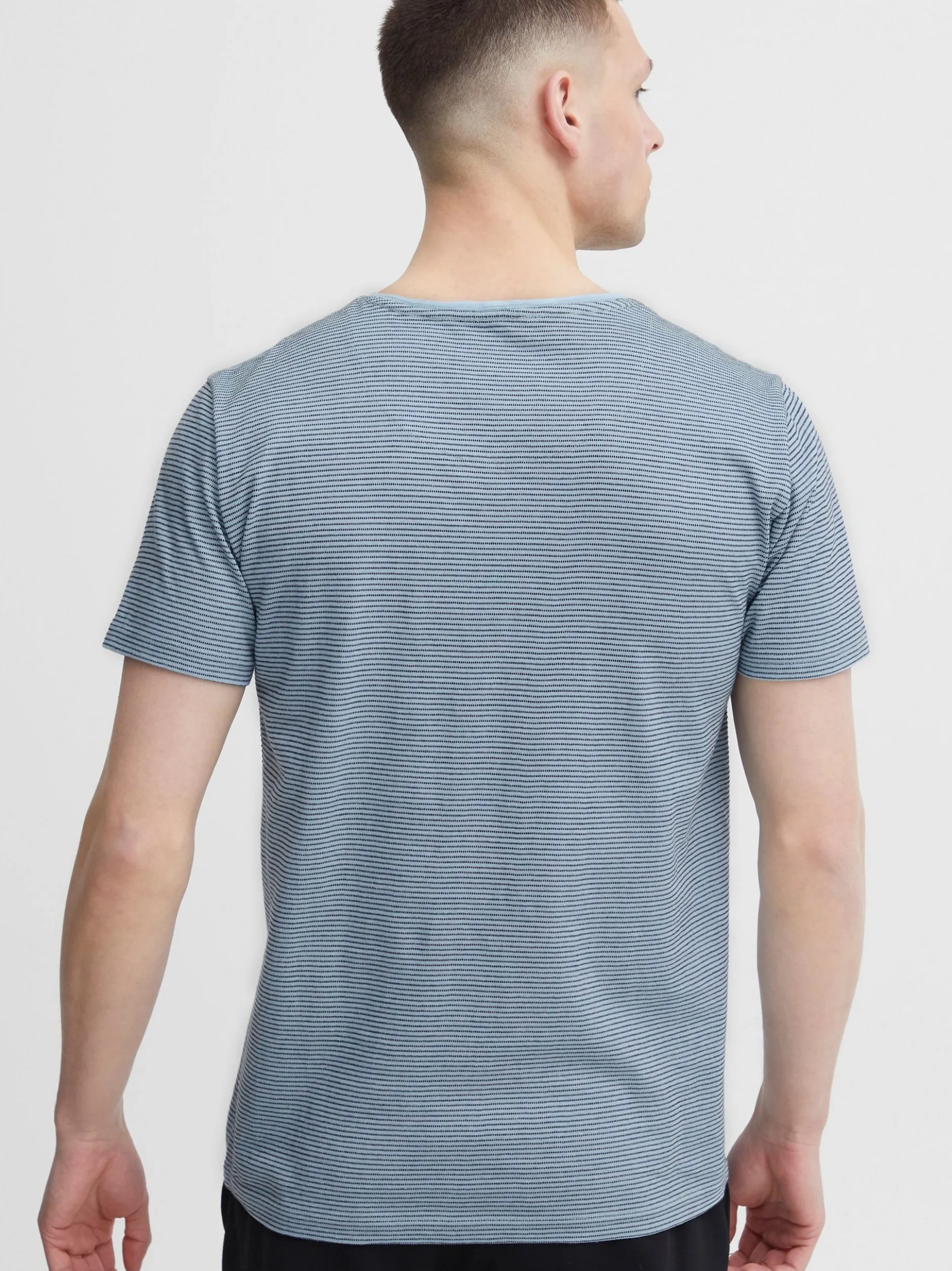 Indicode Herren T-Shirt - IDLupko in blau
