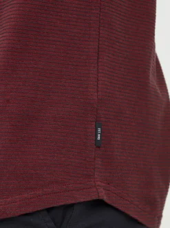 Indicode Herren T-Shirt - IDMorler in bordeaux