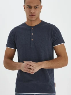 Indicode Herren T-shirt - IDTony in blau
