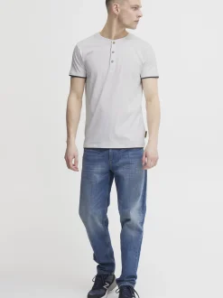 Indicode Herren T-shirt - IDTony in weiß