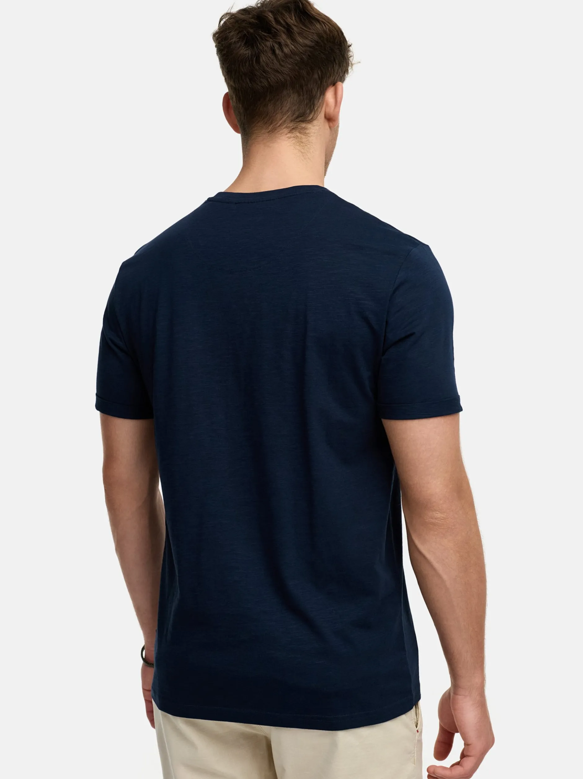 Indicode Herren T-Shirt - INAndorra in marine