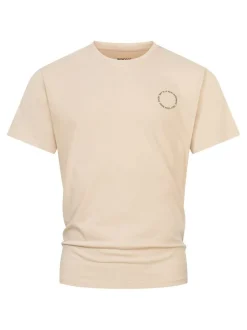 Indicode Herren T-Shirt - INBlank in beige taupe