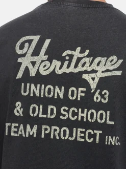 Indicode Herren T-Shirt - INHeritage in schwarz
