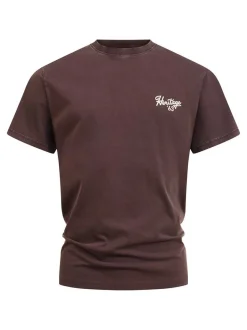 Indicode Herren T-Shirt - INHeritage in braun