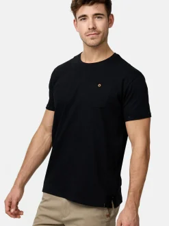 Indicode Herren T-Shirt - INJon in schwarz