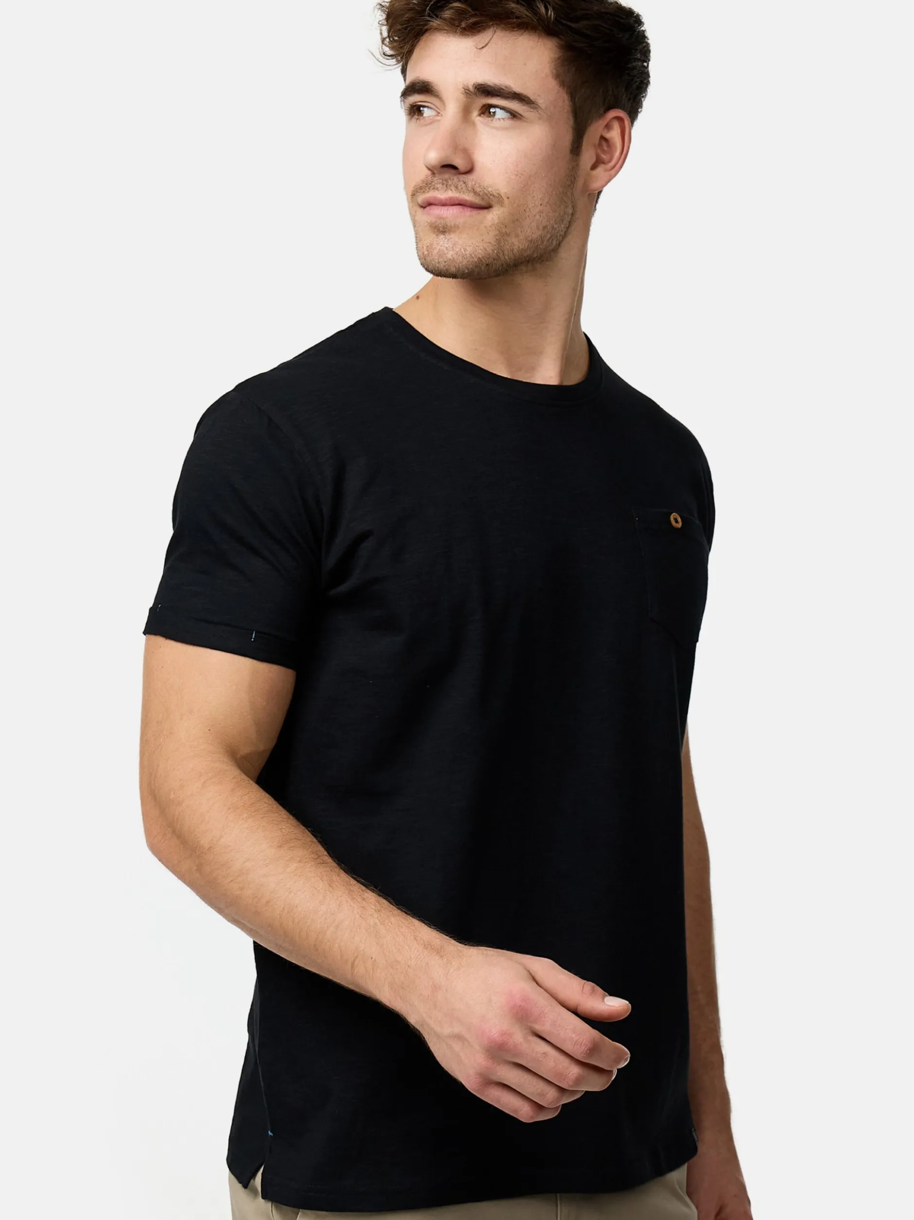 Indicode Herren T-Shirt - INJon in schwarz