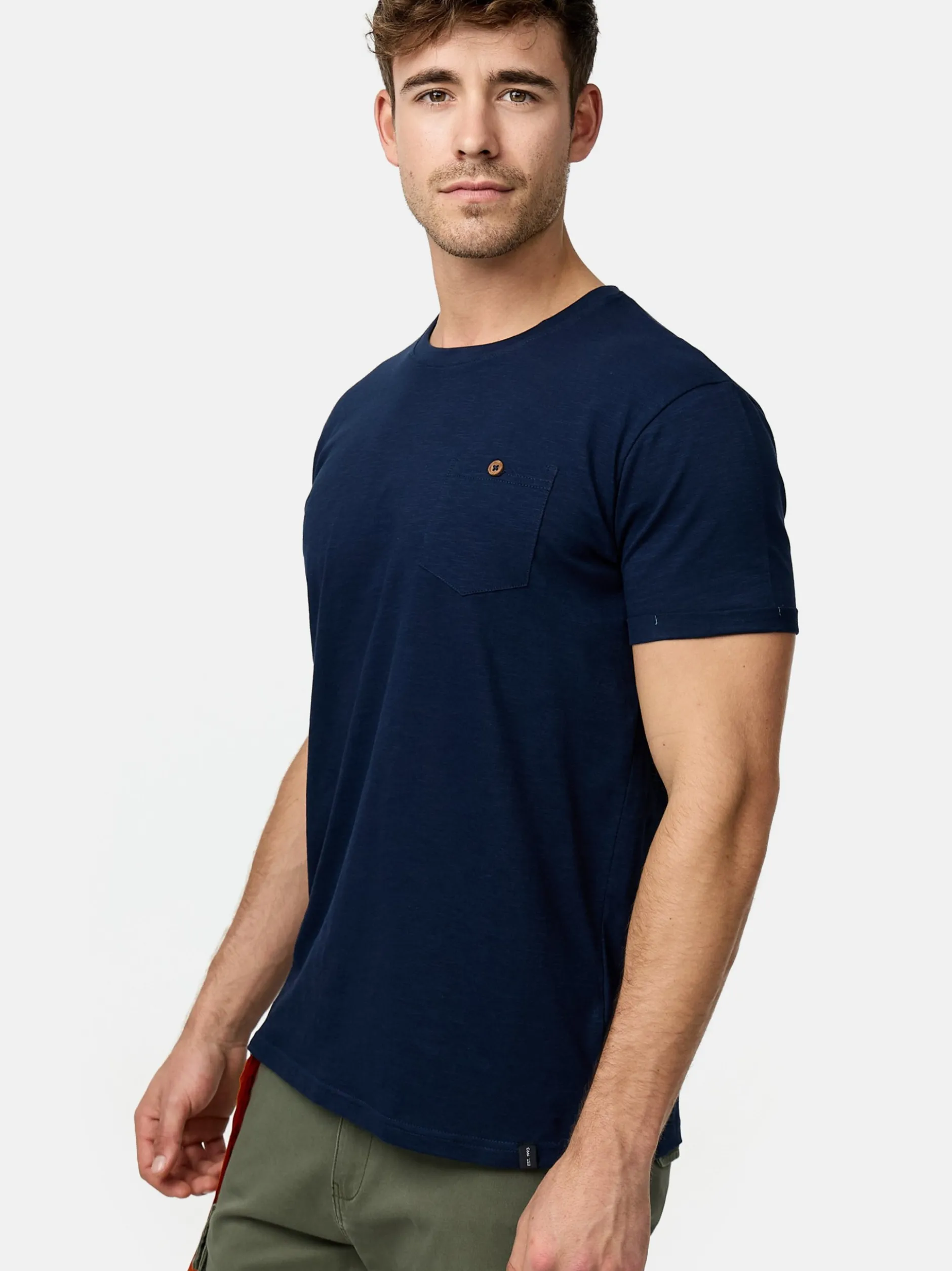 Indicode Herren T-Shirt - INJon in marine