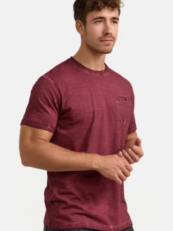 Indicode Herren T-Shirt - INKilmon in rot