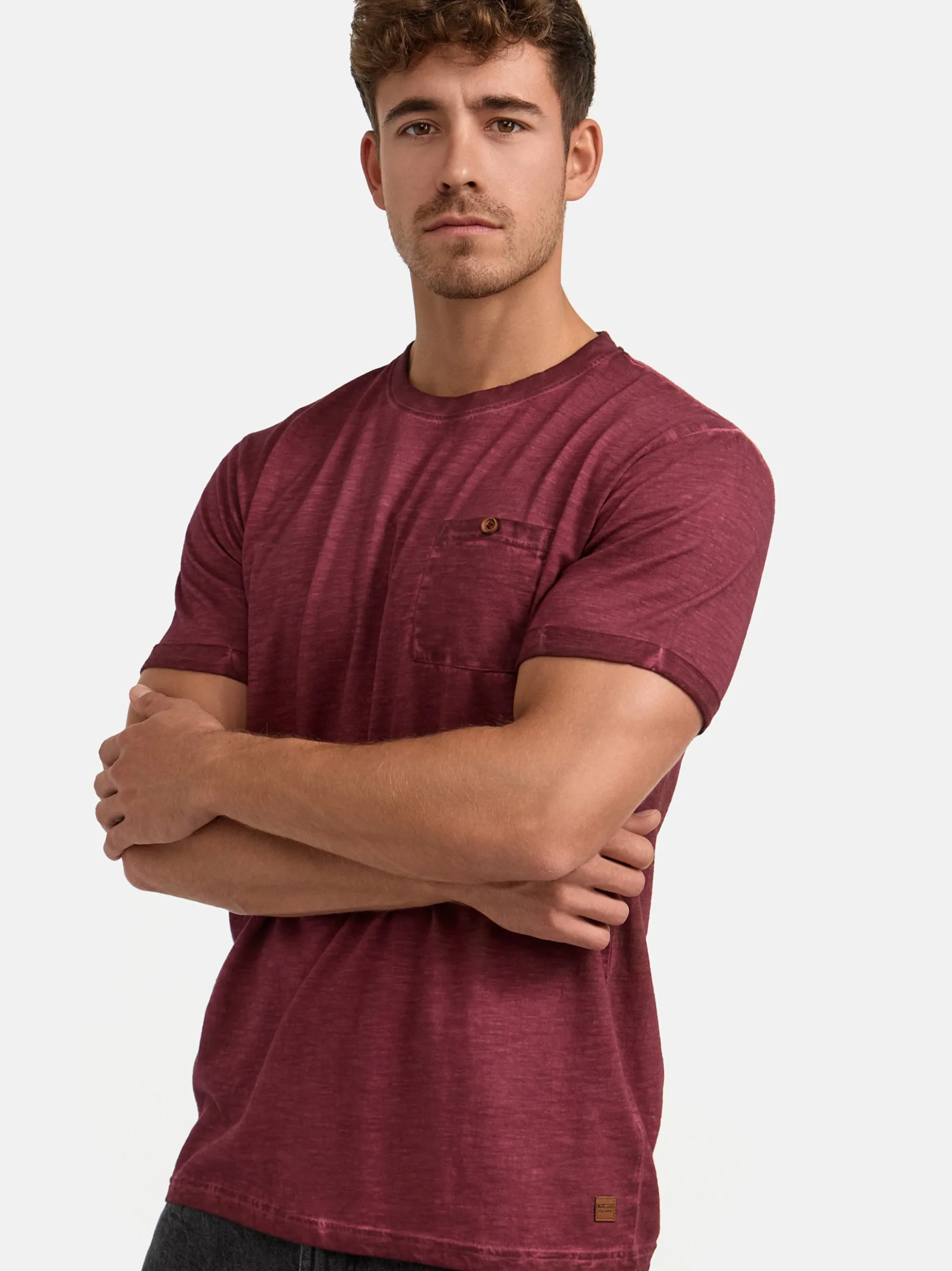 Indicode Herren T-Shirt - INKilmon in rot