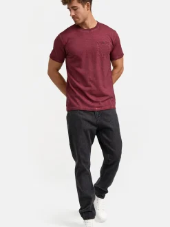 Indicode Herren T-Shirt - INKilmon in rot