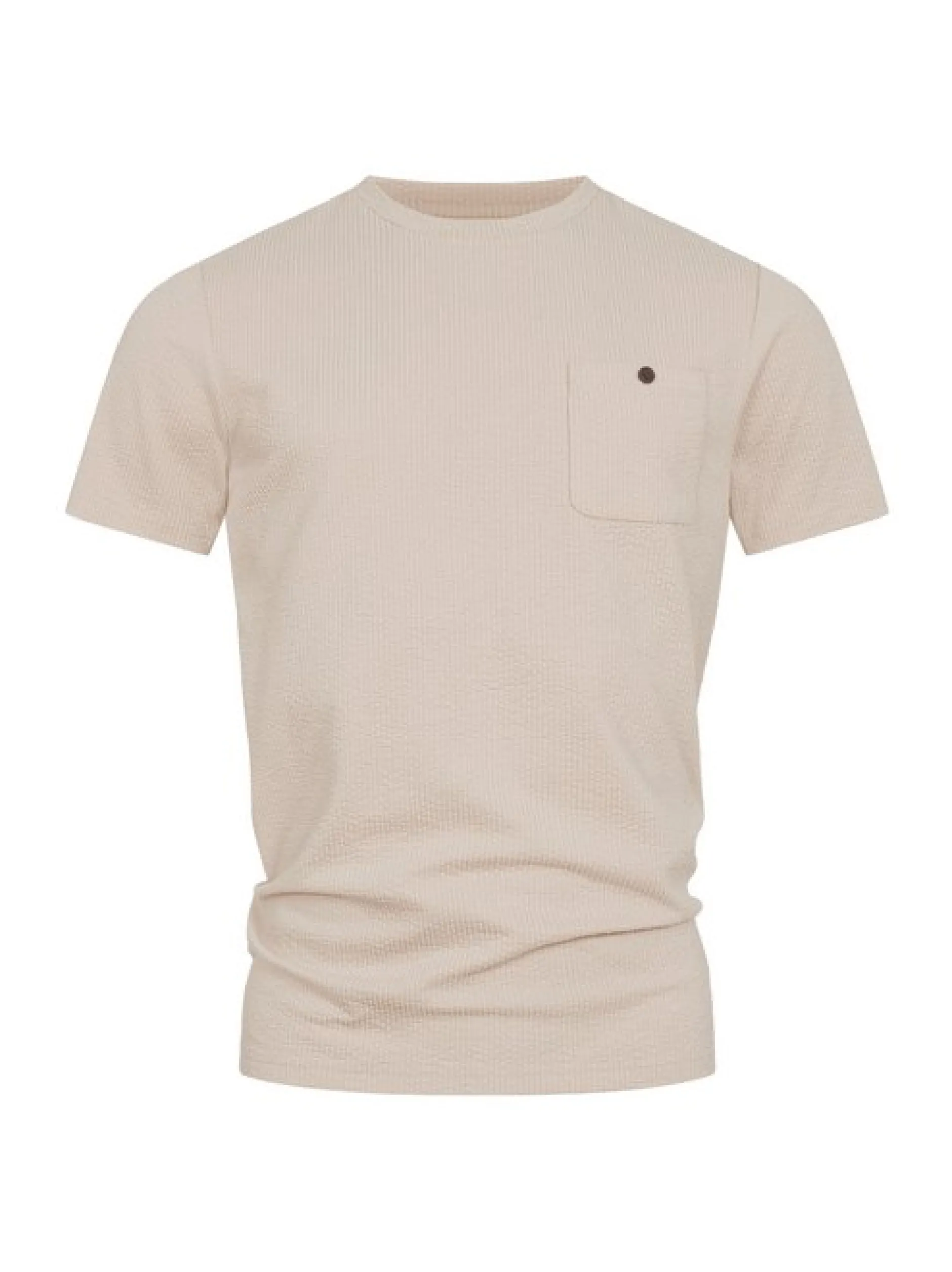 Indicode Herren T-Shirt - INNogo in taupe beige