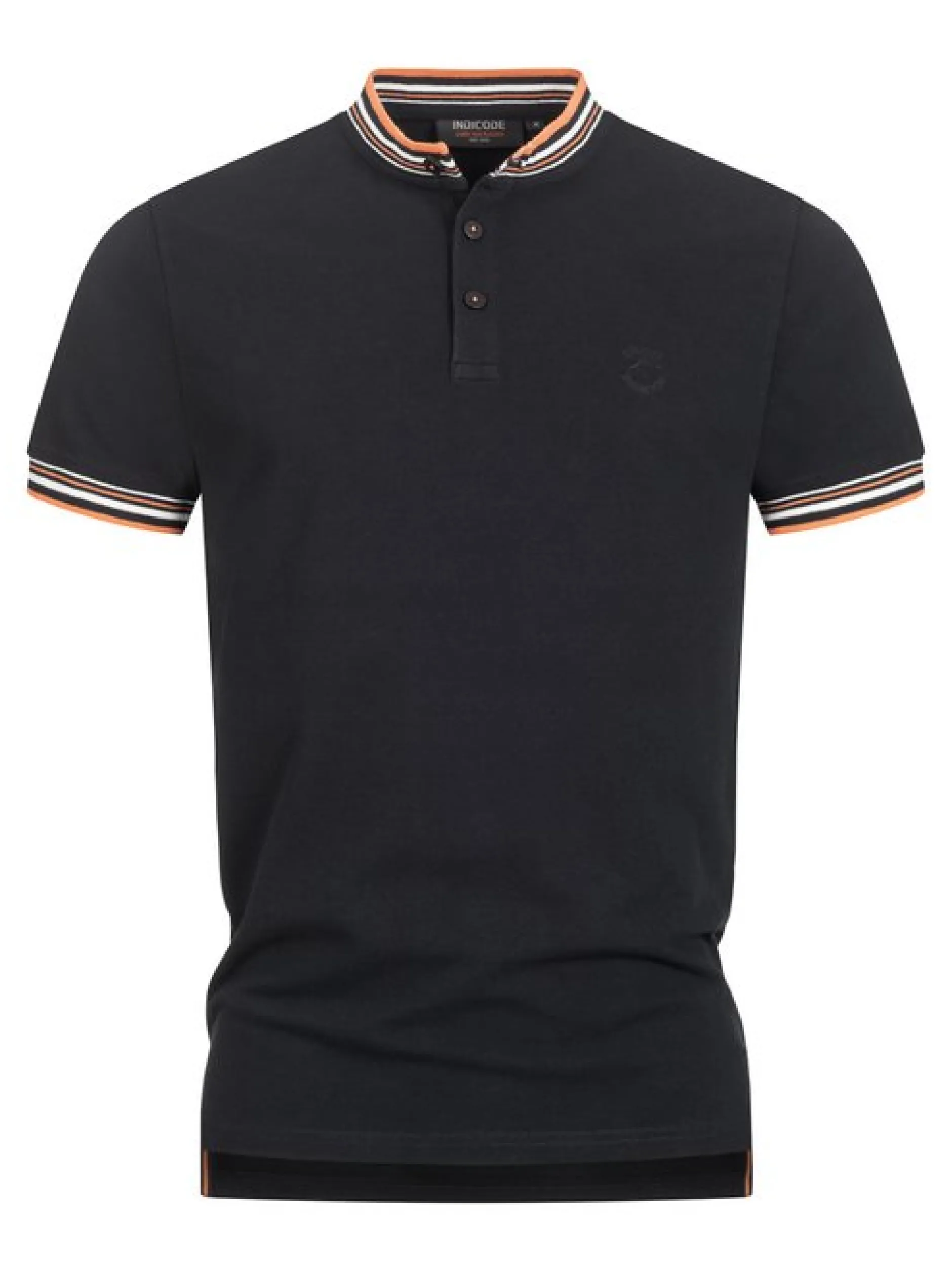 Indicode Herren T-Shirt - INOdell in schwarz