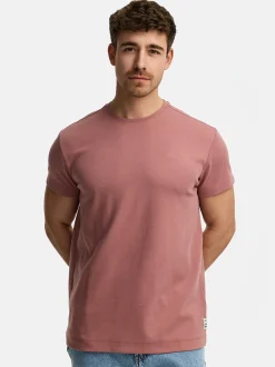 Indicode Herren T-Shirt - INSander in altrosa rosa