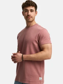 Indicode Herren T-Shirt - INSander in altrosa rosa