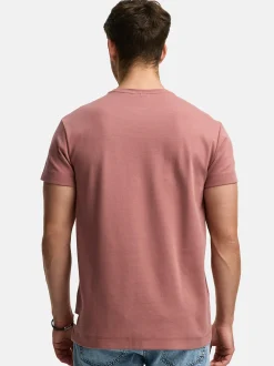 Indicode Herren T-Shirt - INSander in altrosa rosa