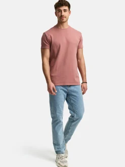 Indicode Herren T-Shirt - INSander in altrosa rosa